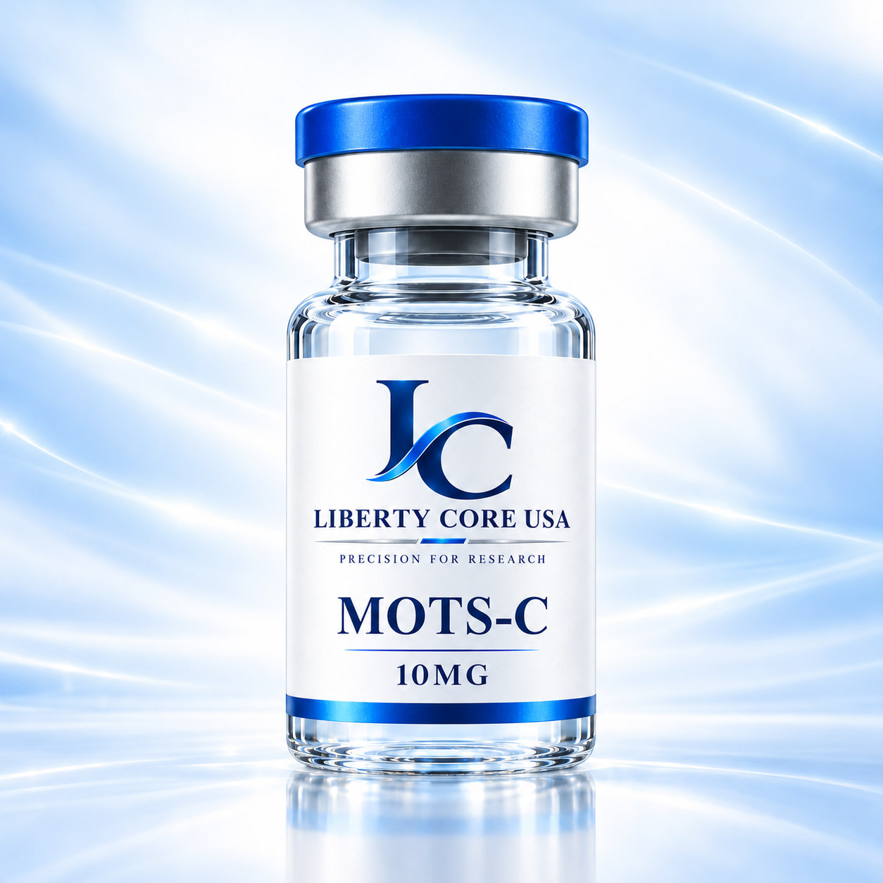 Liberty Core USA MOTS-C 10MG approved blue-background vial